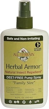 All Terrain Herbal Armor Natural Insect Repellent Deet-Free Pump Spray 240 ml - Amazon.ae Price Tracker