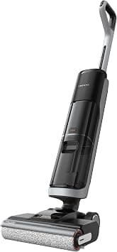 DREAME H14 AE wet and dry vacuum cleaner, suction power of 18 kPa, wash with clean water, flat, double edge brush,100% tangle-free, brush wash and dry at 60°C, double rotation, dirt detection on Amazon.ae - Price Tracker