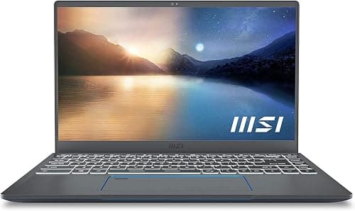 MSI Prestige 14 Evo Professional Laptop: 14" FHD Ultra-Thin Bezel Display, Intel Core i5-1135G7, Intel Iris Xe, 16GB RAM, 512GB NVMe SSD, Thunderbolt 4, Win10 Home, Intel Evo, Carbon Gray (A11M-221) على Amazon.ae - متتبع الأسعار