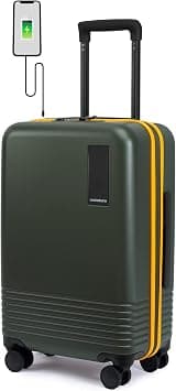 MOKOBARA Iconic Range The Cabin Luggage 58cms | German Makrolon Polycarbonate Hard Sided Trolley with 8 Hinomoto Wheels | Small Travel Suitcase – Forest Sunray (Green & Yellow) on Amazon.ae - Price Tracker