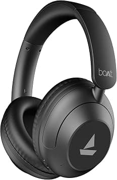 Boat New Launch Rockerz 650 Pro, Touch/Swipe Controls, Dolby Audio, 80Hrs Battery, 2Mics ENx, Fast Charge, App Support, Dual Pair, Bluetooth Over Ear Headphones with Mic (Iris Black) - Amazon.ae Price Tracker
