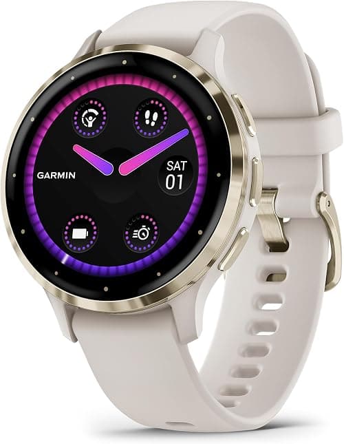Garmin Amoled Fitness Smartwatch Venu 3S - 41MM Case | Upto 10 Days of Battery Life and Touchscreen Display | Animated Workouts and Garmin Coach on Amazon - Best Deal Finder