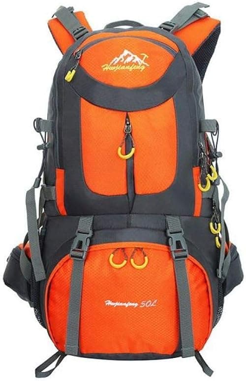 WEDFGX 50L Lightweight Climbing Sport Hiking Backpack Waterproof Female Travel Free Knight Outdoor Camping Gym Men Mountaineering Bags on Amazon.ae - Price Tracker