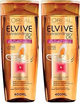 L’Oréal Paris L’Oréal Paris Elvive Extraordinary Oil Shampoo 400ml Twin Pack - Best Deal Finder