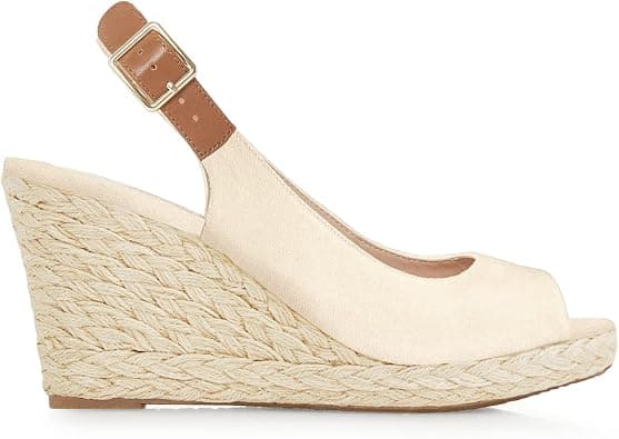 Juliet Holy Womens Ankle Strap Espadrille Wedges Round Open Toe Platform Slingback Slip on Peep Toe Sandals Comfort Summer Shoes on Amazon.ae - Price Tracker