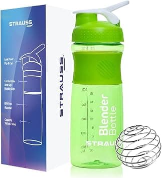 Strauss Blender Shaker Bottle 760ml على Amazon.ae - متتبع الأسعار
