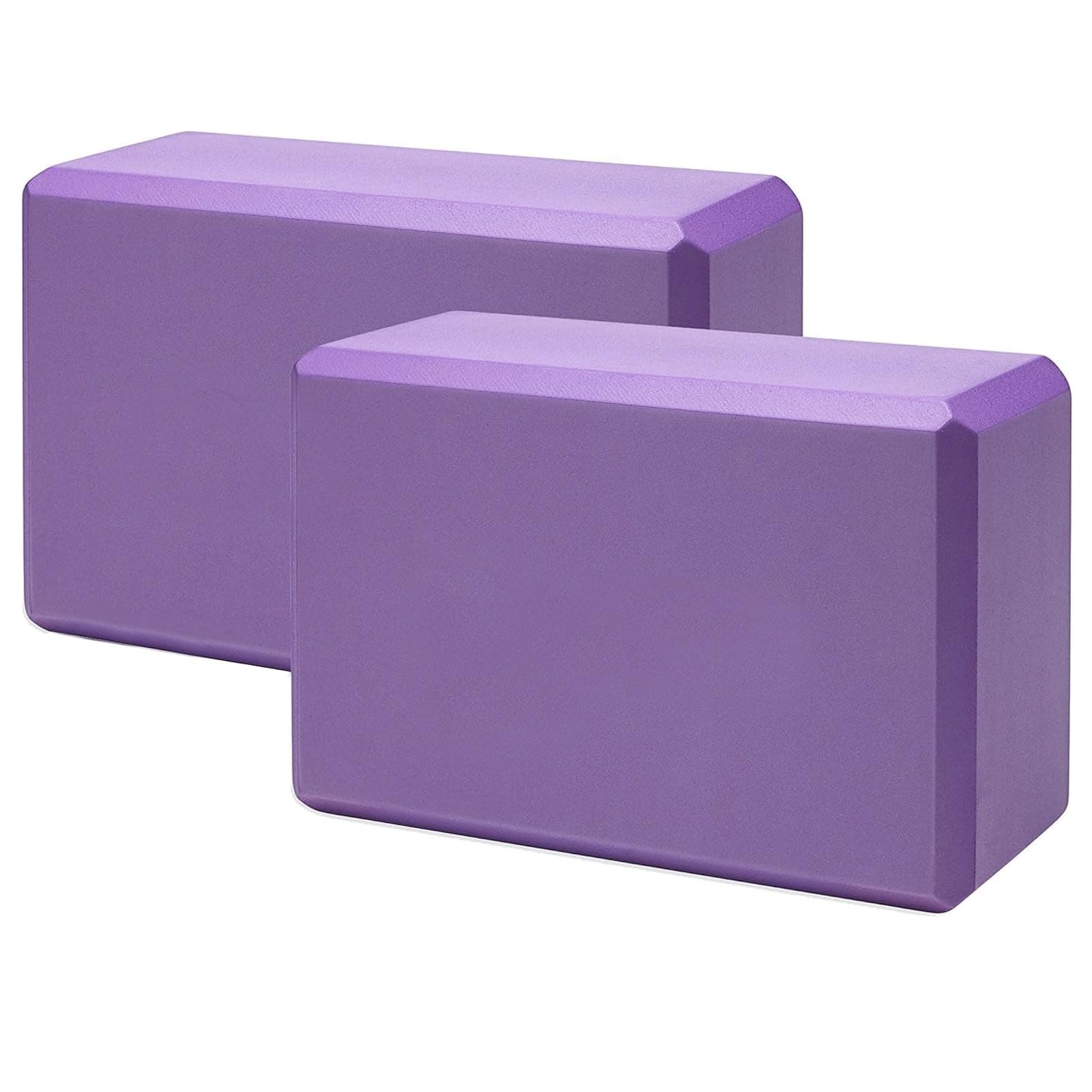 Beauenty Yoga Blocks 2 Pack – Ethylene Vinyl Acetate Foam, 23x15x7.5cm, Comfortable Grip, Durable and Supportive for Yoga, Pilates, and Fitness Training on Amazon.ae - Price Tracker