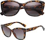 PolarSpex Cat Eye Sunglasses for Women - Trendy & Polarized Oversized Womens Sunglasses - Fashionable Shades for Women - Best Deal Finder
