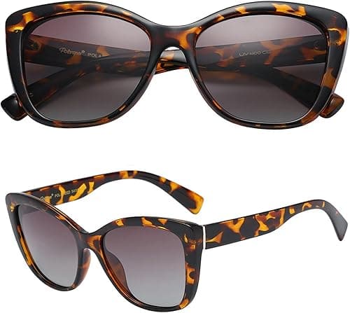 PolarSpex Cat Eye Sunglasses for Women - Trendy & Polarized Oversized Womens Sunglasses - Fashionable Shades for Women on Amazon.ae - Price Tracker
