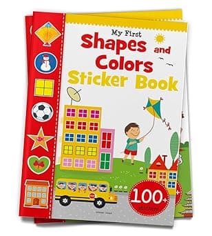 My First Shapes and Colours Sticker Book (Exciting Sticker Books With 1 Plus Colourful Stickers) Paperback by Wonder House Books - Amazon.ae Price Tracker
