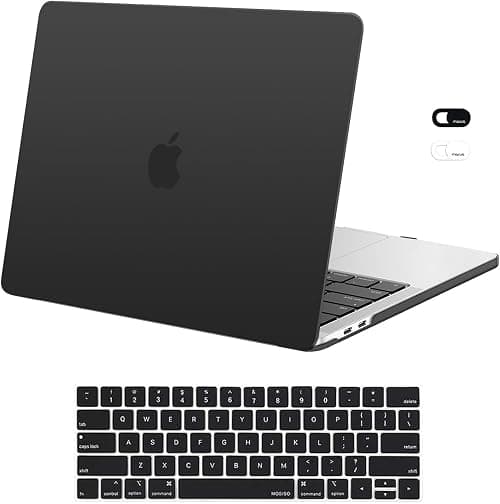 MOSISO Compatible with MacBook Pro 13 inch Case 2026-2016, Black على Amazon.ae - متتبع الأسعار