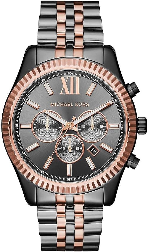 Michael Kors Herrenuhr mit Edelstahlarmband MICM-LEXINGTON-TWO-TONE8B8AD9-2011 on Amazon.ae - Price Tracker