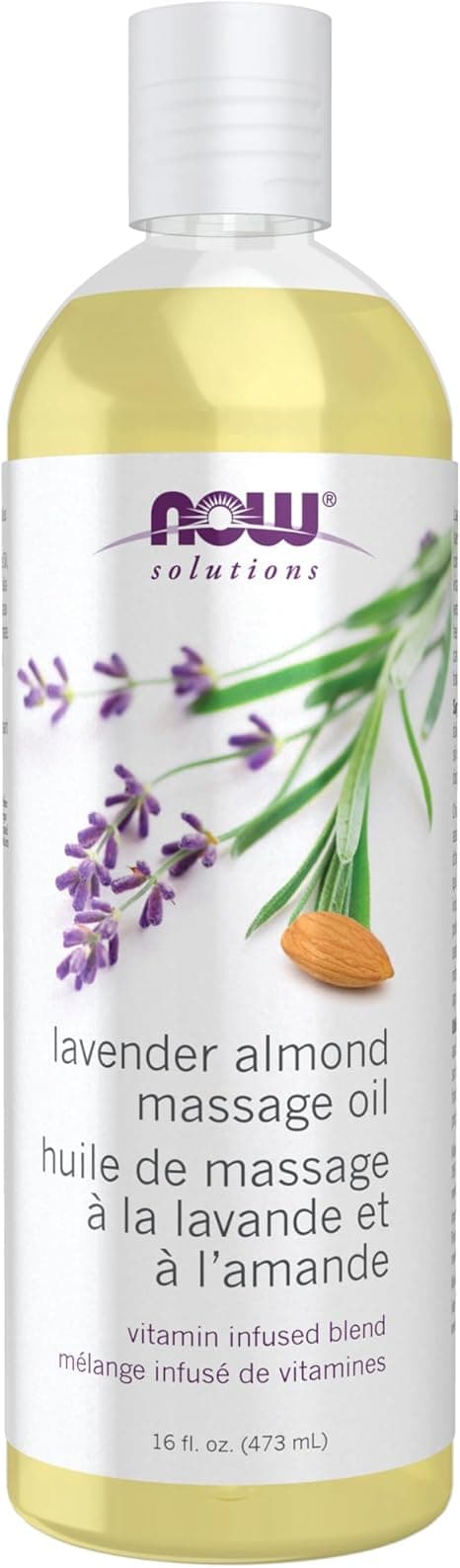 NOW Solutions Lavender Almond Massage Oil, 16 fl oz. on Amazon.ae - Price Tracker
