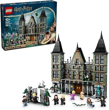 LEGO Harry Potter Malfoy Manor 76453 | Collectible Building Toy, 9 Minifigures incl. Dobby, Wizarding World Gift for 10+ Year Old Boys & Girls, 1,601 Pieces on Amazon - Best Deal Finder