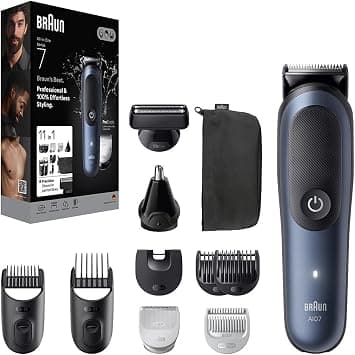 Braun All-in-One Series 7, 11in1 Grooming Kit, Charging Stand, ProBlade, AIO7540 - Best Deal Finder