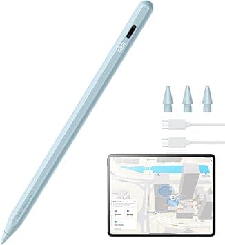 ESR Geo Digital iPad Pencil Findmy Compatible with Apple iPad 2018-2026,with Easy Shortcuts for Apple iPad A16/10/9/8 & Air 13/11 & Pro 12.9/13/11 & Mini 7/6/5, Blue - Amazon.ae Price Tracker