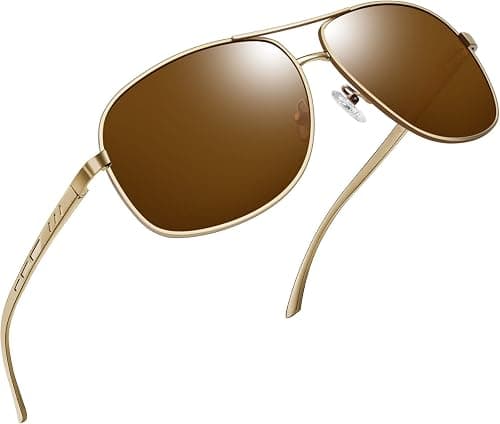 Joopin Large Polarized Aviation Sunglasses for Men Classic Military Style على Amazon.ae - متتبع الأسعار