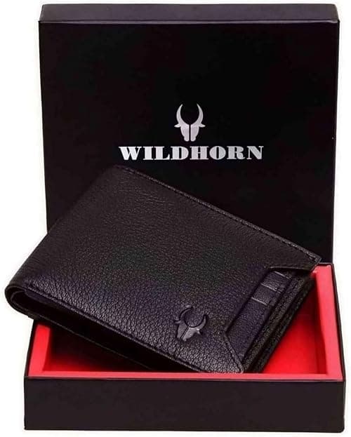WildHorn Men Leather Wallet for Men Travel Accessory- Bi-Fold Wallet on Amazon.ae - Price Tracker