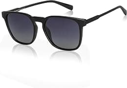 VINCENT CHASE EYEWEAR By Lenskart | Full Rim Square Branded Latest and Stylish Sunglasses | Polarized and 100% UV Protected | Men & Women | Large | VC S13980-Pack of 1 - Best Deal Finder