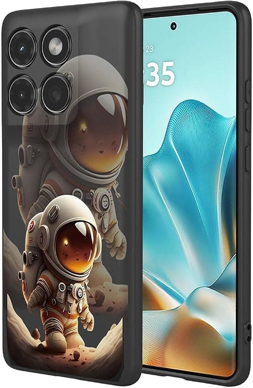UPLAI Case for Motorola Moto G77 5G, Ultra-Thin Silky Liquid Silicone Shockproof Cover with 3D Painting Pattern, Premium Soft Fiber Lining Elegant Cute Case. P2 على Amazon.ae - متتبع الأسعار