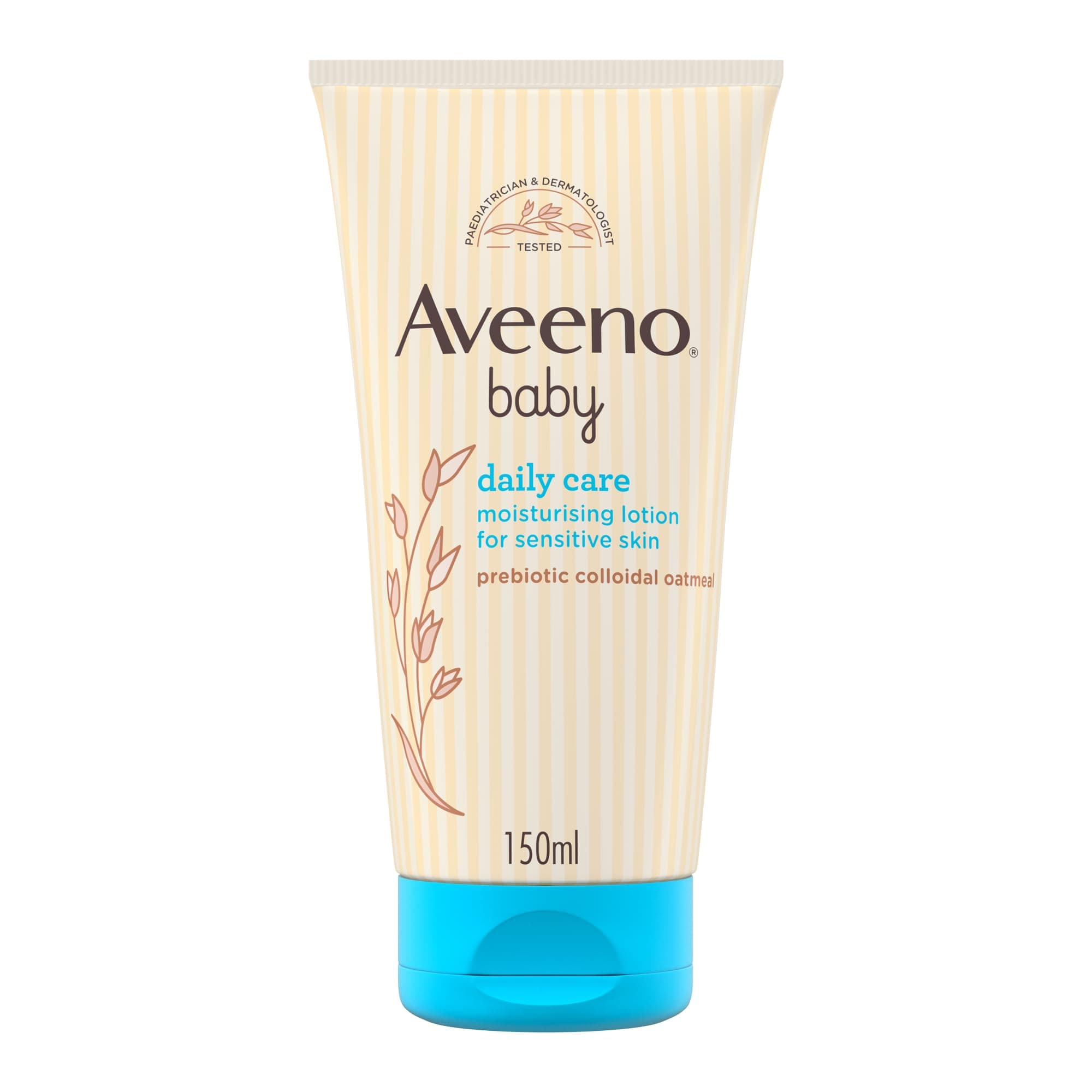 Aveeno Baby Daily Care Moisturising Lotion (1x 150ml), Clinically Proven to Hydrate and Restore Baby’s Natural Skin Barrier for Up to 24 Hours, Gentle and Nourishing Formula on Amazon.ae - Price Tracker