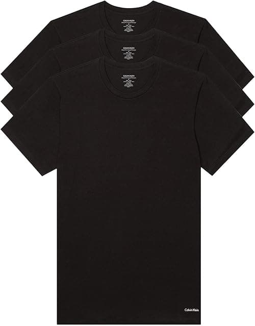 Calvin Klein Men's Cotton Stretch Multipack Crew Neck T-Shirts on Amazon.ae - Price Tracker