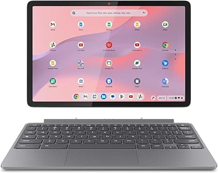 Lenovo IdeaPad Chromebook Duet | 11" FHD+1200p Laptop | MediaTek Kompanio 838 | 8GB RAM | 128GB eMMC | Chrome OS | Luna Grey USI Pen 2 | Folio Stand + Folio Keyboard - Amazon.ae Price Tracker