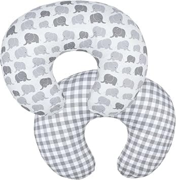 Winmany Baby Nursing Pillow Cover Newborn Removable Breastfeeding Pillowcover Cute Pattern Girls Boys Nursing Pillowcase for Breast and Bottole Feeding على Amazon.ae - متتبع الأسعار