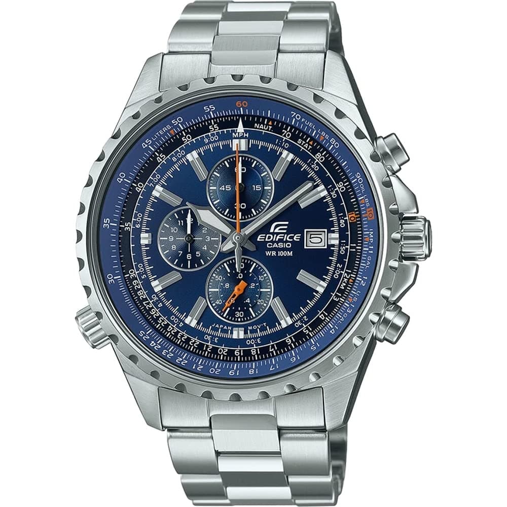 Casio Men's Edifice Quartz Watch, Silver, Quartz Watch on Amazon.ae - Price Tracker