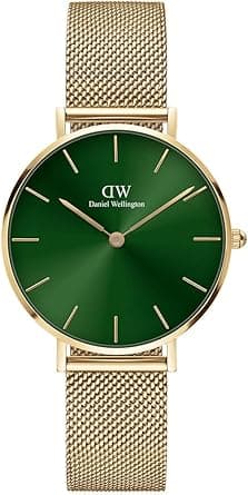 Daniel Wellington Women's Analog Japanese Quartz Watch with Stainless Steel Strap Evergold on Amazon.ae - Price Tracker
