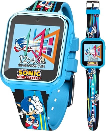 Accutime SNC4141AZ SEGA Sonic The Hedgehog Digital Smartwatch for Kids, 40 mm Diameter, Blue on Amazon.ae - Price Tracker