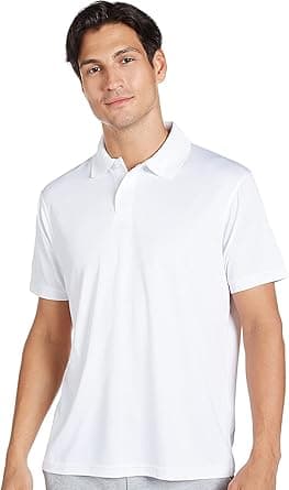 Sports Polo shirt for men I DryFit Moisture Wicking Fabric with UV Protection I Ideal for Gym Yoga Hiking Running etc.- By Santhome on Amazon.ae - Price Tracker
