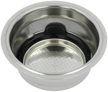 De'Longhi Two Cups EasyClean Stainless Steel Disk Filter, 2 Cup, Dishwasher Safe, Compatible with EC680, EC685, EC860 and many other ECP Models, Suitable for Ground Coffee - DLSC401 - Amazon.ae Price Tracker
