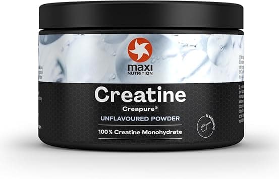 MaxiNutrition Creatine(Creapure) Monohydrate 300g - 100% Pure Unflavoured Creatine Powder, Vegan, Gluten‑Free & Easy‑Mix, Daily Performance Supplement - Amazon.ae Price Tracker