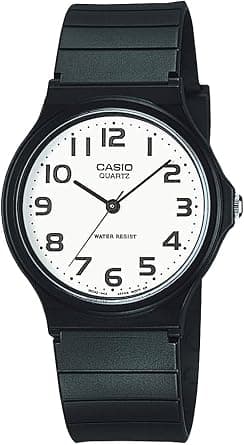 Casio Men's MQ24-7B2 with Black Resin Band - Best Deal Finder