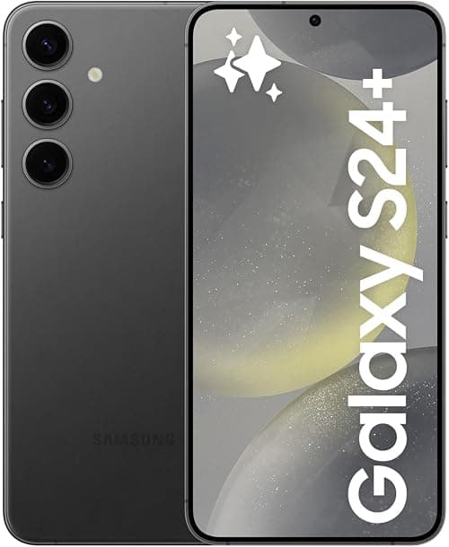 Samsung Galaxy S24+ AI Phone, 512GB Storage, Onyx Black, 12GB RAM, Android Smartphone, 50MP Camera, Bigger Display, Faster RAM, Long Battery Life (UAE Version) على Amazon.ae - متتبع الأسعار