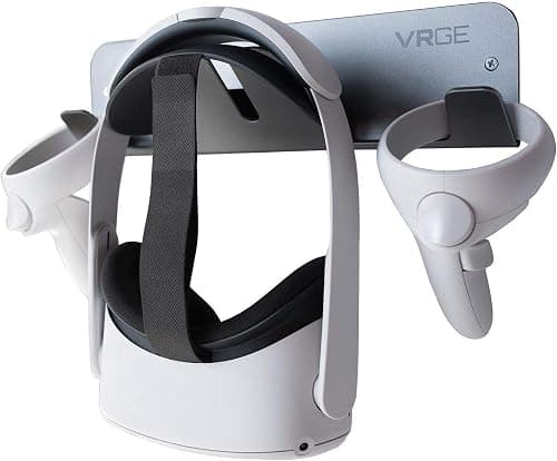 VRGE VR Wall Mount Storage Stand Hook - for Meta/Oculus Quest 2 - Rift-S - HTC Vive Pro - Sony Playstation PS5 VR2 - Valve Index and Mixed Reality Headsets على Amazon.ae - متتبع الأسعار