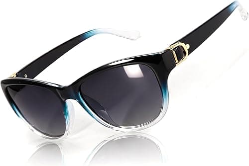 LVIOE Cat Eyes Sunglasses for Women, Polarized Oversized Fashion Vintage Eyewear for Driving Fishing - 100% UV Protection on Amazon.ae - Price Tracker