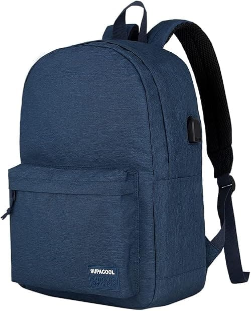 SUPACOOL Lightweight Casual Backpack for Men and Women, Water-resistant Mens backpack, Rucksack for Men, School Bag for College, School Backpack for Boys and Girls on Amazon.ae - Price Tracker