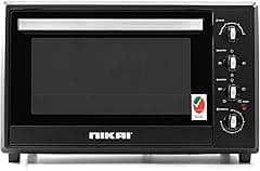Nikai 2200W, 100L Electric Oven with Rotisserie & Convection Technology, Keep Warm Function, Double Glass Door, 4 Knobs, Selector & 90 Mins Timer - NT1008RCAX2 | 2 Years Warranty - Amazon.ae Price Tracker