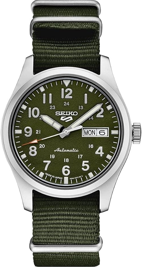 Seiko SRPG33 Men's Stainless Steel Sports Watch, Green 39.4mm on Amazon.ae - Price Tracker