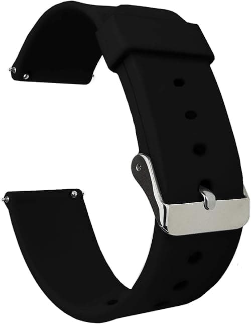 ACM Watch Strap Silicone Belt 20mm Compatible with Realme Dizo Watch 2 Smartwatch Casual Classic Band on Amazon.ae - Price Tracker