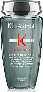 Kérastase Genesis Homme Purifying Shampoo for Weakened Hair for Men 250ml on Amazon.ae - Price Tracker