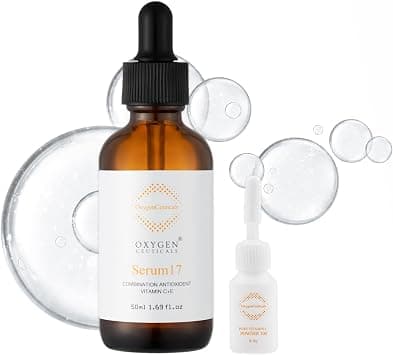 OxygenCeuticals Vitamin C + E Serum with Hyaluronic Acid, Sodium PCA & Vitamin E for Face and Neck | Antioxidant rich, Hydrating, Softening & Brightening Skin Tone Treatment | Age spot correcto - Best Deal Finder