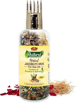 BNSN Natural Jadibuti Mix For Hair Oil With Goodness of Rosemary, Spikenard, Bhringraj & 25+ Ayurvedic Herbs | Make Your Own Hair Oil | 100% Herbal & Plant derived for Complete Hair Care on Amazon.ae - Price Tracker