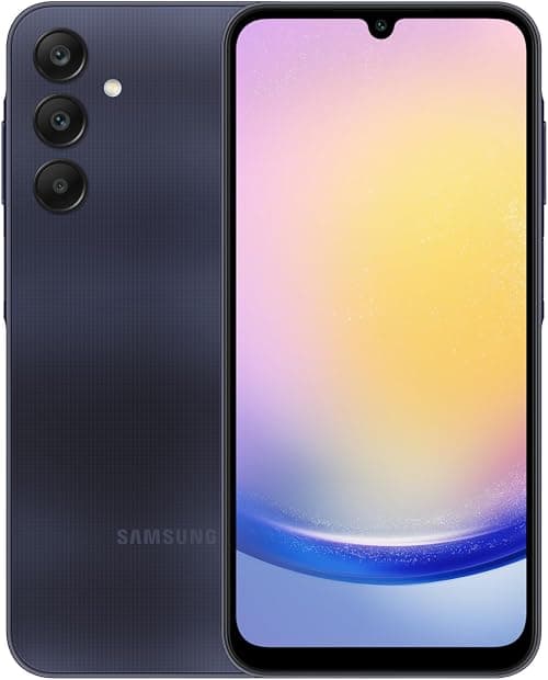 Samsung Galaxy A25 5G 16,5 cm (6.5") USB Type-C 6 Go 128 Go 5000 mAh Noir on Amazon.ae - Price Tracker