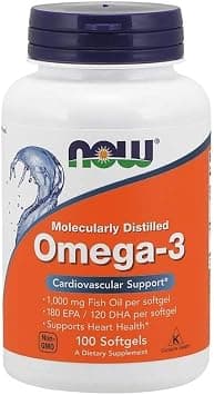 Now Foods Omega-3 1000Mg Softgels 100'S - Best Deal Finder