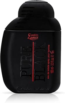 Creation Lamis Pure Black Eau de Toilette Perfume for Men, Fougere, Fruity & Woody Long Lasting Masculine Fragrance, Body Perfume for Men - 100ml - Amazon.ae Price Tracker