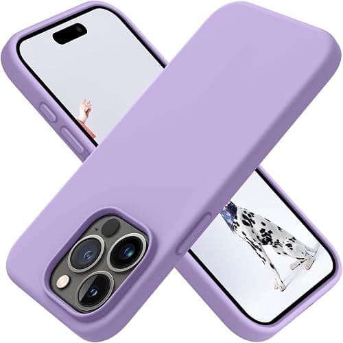 OTOFLY Compatible with iPhone 15 Pro Case, Silicone Shockproof Slim Thin Phone Case for iPhone 15 Pro(6.1 inch), (Light Purple) on Amazon.ae - Price Tracker