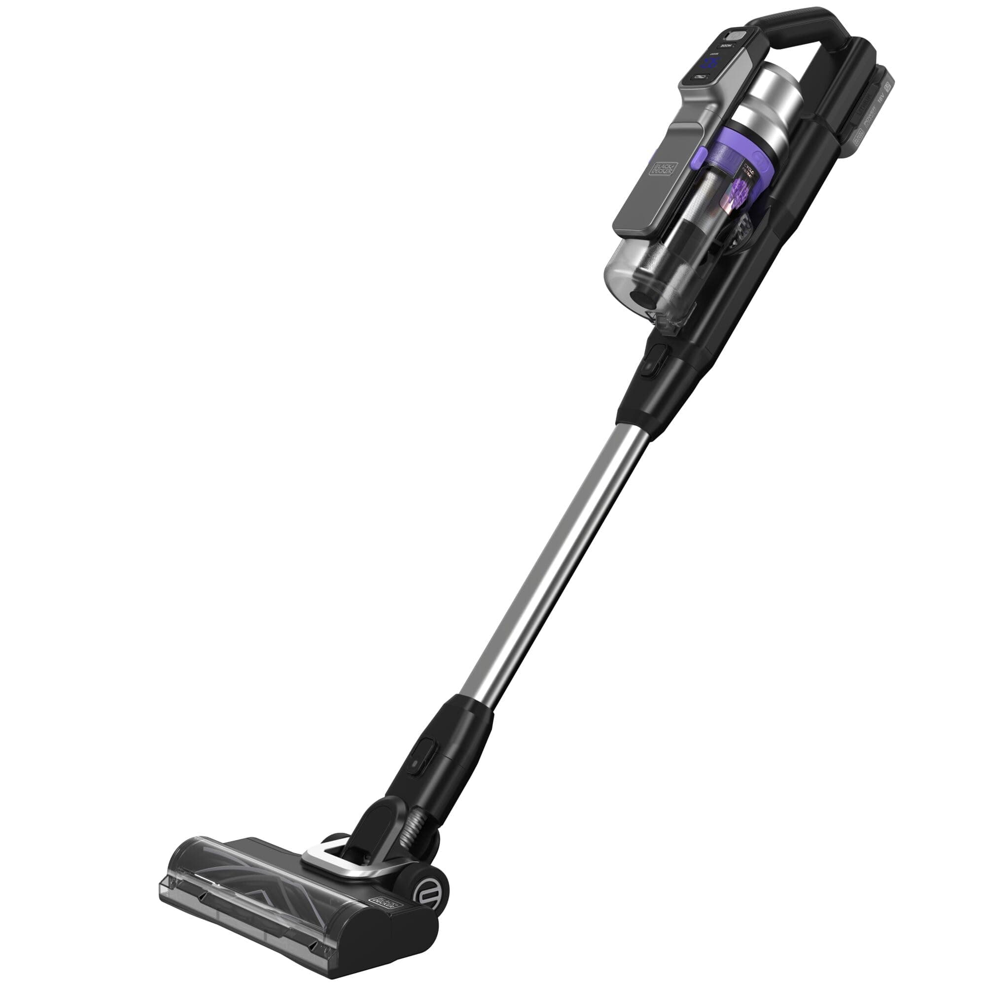 BLACK+DECKER Power Series Premier Cordless Vacuum Cleaner – Up to 72 Minutes Runtime, Anti-Tangle Beater Bar, LED Display, 7-Stage Cyclonic Filtration, Adjustable Speed, BSV520BRP-GB on Amazon.ae - Price Tracker
